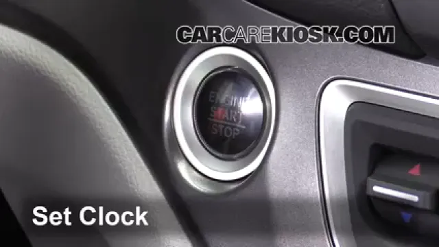 2017 Honda Ridgeline RTL 3.5L V6 Horloge Régler l'horloge